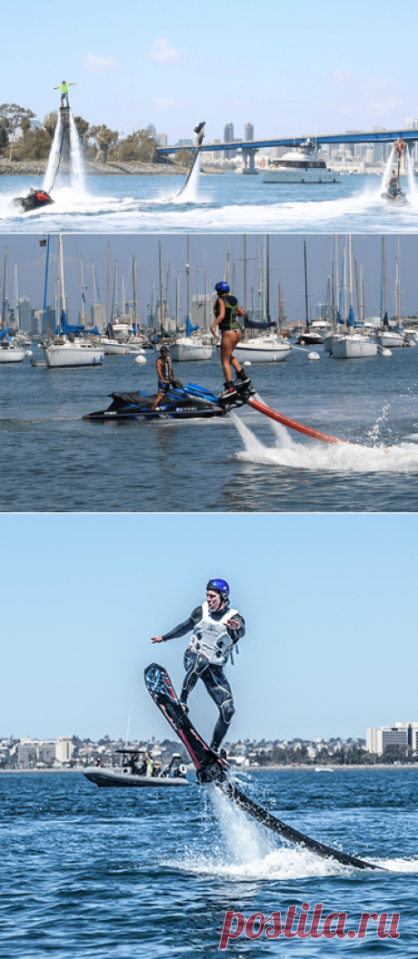 Water Flyboard and Jetpack Rentals in San Diego - boat