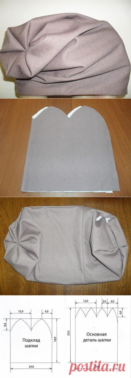 Шьем шапку — Сделай сам, идеи для творчества - DIY Ideas