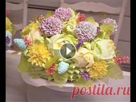 Пошаговый рецепт, как просто сделать вкусный и идеальный для украшения тортов крем. Ингридиенты которые нам понадобятся 120 гр сахара 70 гр яичного бе...