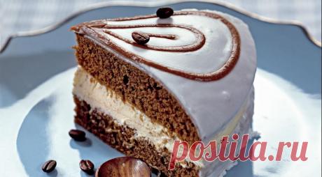 Кофейный торт, пошаговый рецепт с фото