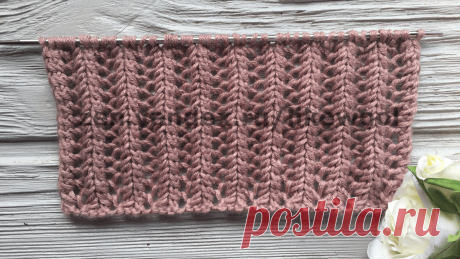 Один из самых популярных ажуров в этом сезоне! | Вязать легко и просто! | Яндекс Дзен