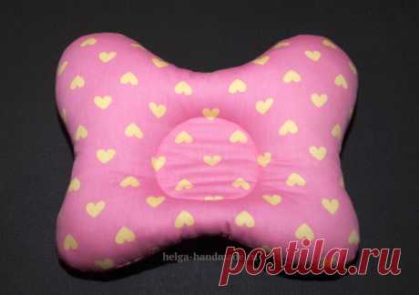 Подушки для новорожденных своими руками