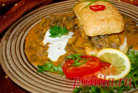 Традиционное венгерское блюдо из легкого и сердца - Вкусные рецепты