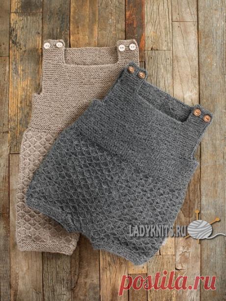 Как вязать ромпер (комбинезон) для ребенка от 3 до 18 месяцев. Описание