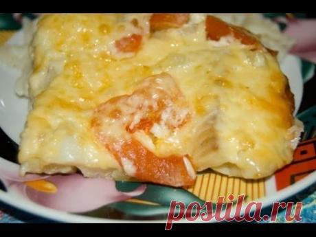 Горбуша запеченная с сыром