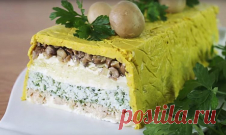 Красивый праздничный салат - лучший сайт кулинарии