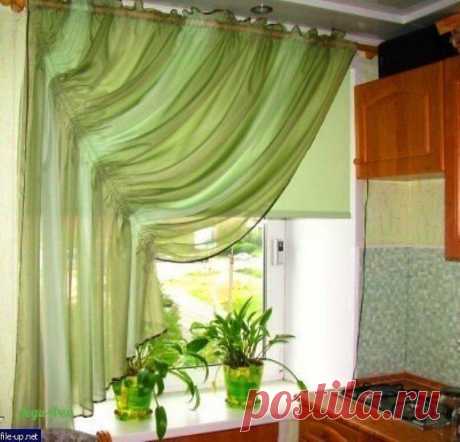 Шторы на кухню с готовой выкройкой