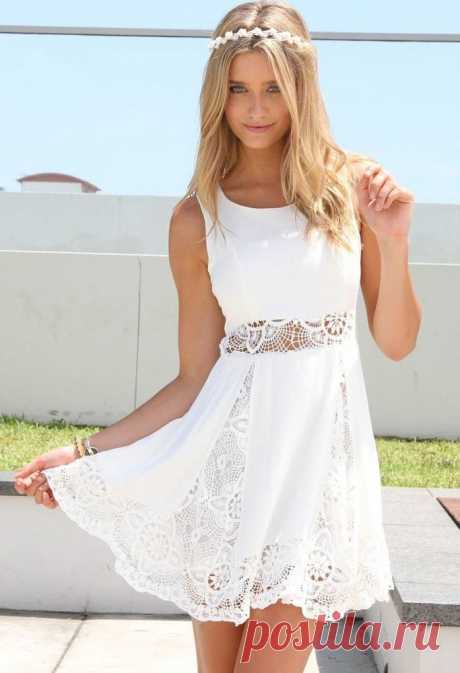 Белое бохо, или Шикарная одежда для королевы летнего пляжа | Журнал Ярмарки Мастеров