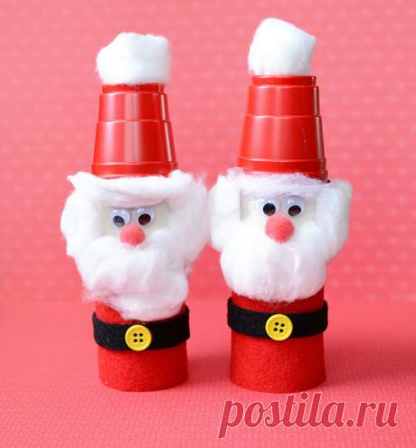 Новогодние поделки для самых маленьких - Postel-Deluxe.ru
