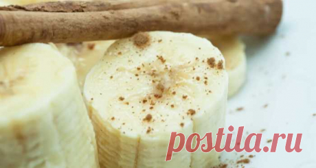 Банан и корица: лучший рецепт для крепкого сна — Journal women❜s