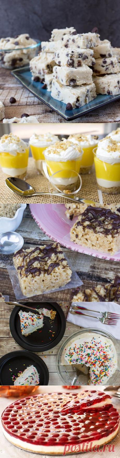 6 летних десертов без выпечки