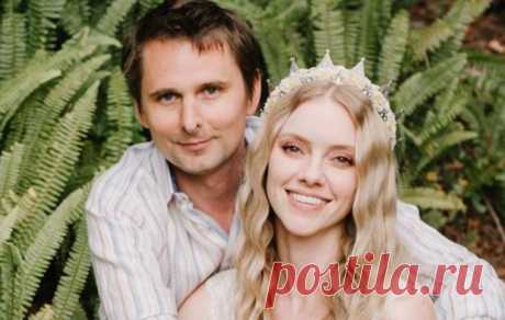 Мэттью Беллами женился: отец ребенка Кейт Хадсон показал первое фото со свадьбы