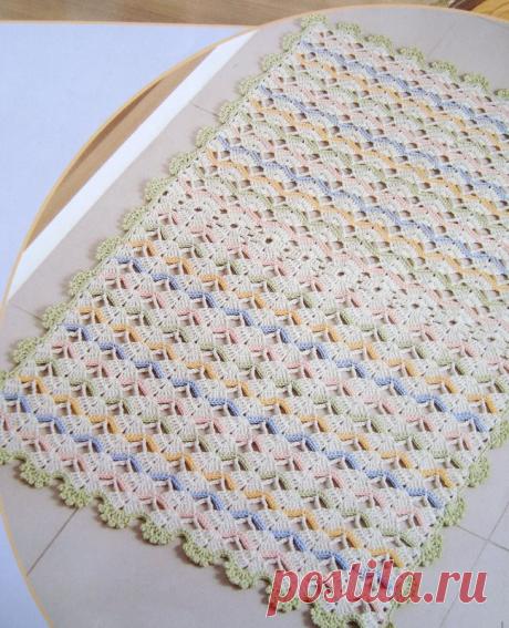 Цветной ковер