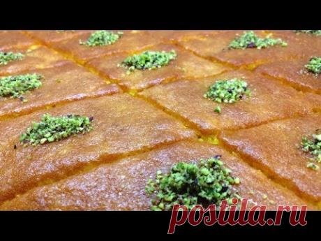 🔴ВКУСНЕЙШИЙ ПИРОГ ИЗ МАНКИ РЕВАНИ | Рецепт вкуснейшего греческого десерта Ραβανι | Revani Recipe