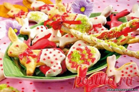 Необычная пасхальная выпечка.