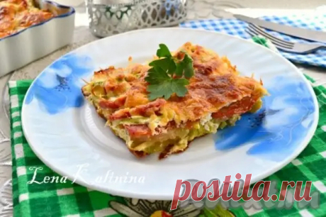 Кабачки, запеченные с помидорами и сыром - Наш уютный дом - 1 июля - Медиаплатформа МирТесен