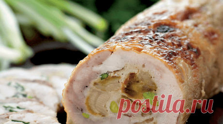 Как приготовить куриный рулет в бутылке