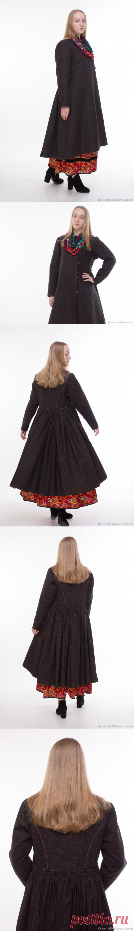 Кафтан "Снежная королева" – заказать на Ярмарке Мастеров – IM55BRU | Народные костюмы, Новосибирск