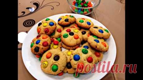 Песочное печенье с драже