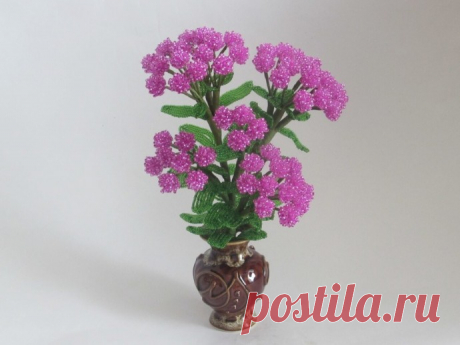 Очиток из бисера