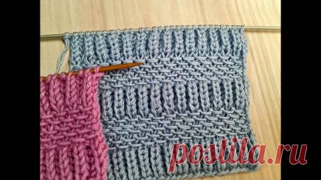 ДЛЯ МУЖСКОГО ШАРФА, СВИТЕРА, СОЧЕТАНИЕ 2 УЗОРОВ СПИЦАМИ. Сочетание 2 узоров, которое великолепно смотрится вместе. Я подобрала узор для вязания шарфа. Но он просто великолепно подойдет для вязания свитера, кофты, к...