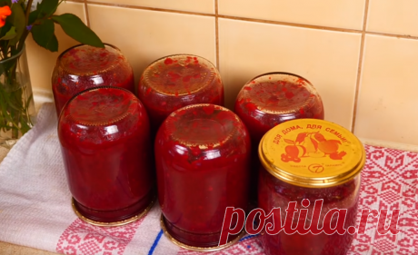 Свекольная аджика, которая сделает вкуснее мясо, рыбу, копчености и даже в борщ | Огород на 6 сотках | Яндекс Дзен