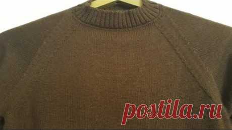 Свитер реглан на вязальной машине расчеты на мальчика подростка