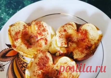 Печённые яблоки с корицей и мёдом