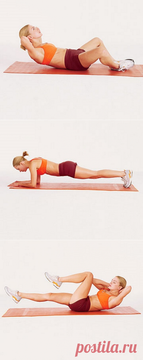 8 упражнений для идеального пресса