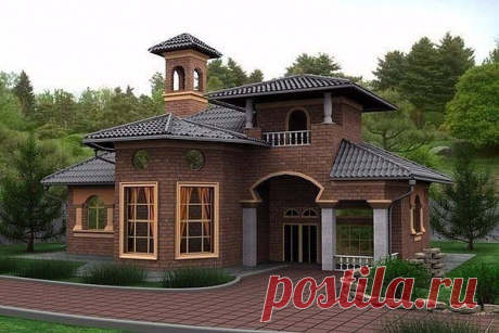 Красивый дом