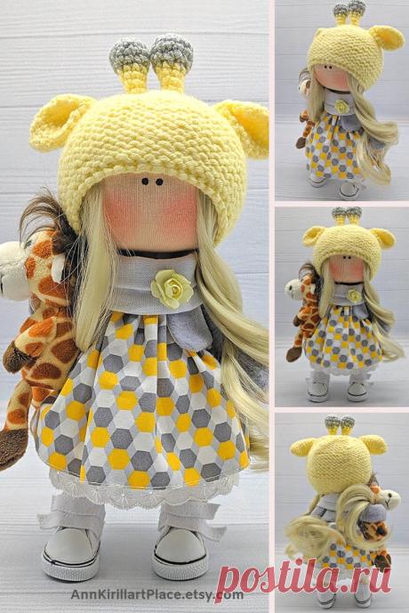 Nursery Interior Decor Doll Handmade Beautiful & Original | Etsy