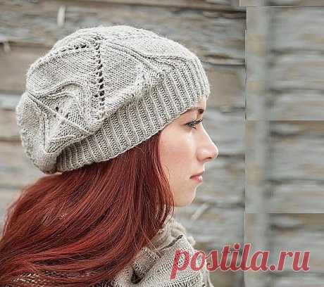 Вязаные шапки 2015-2016 со схемами спицами женские - С описанием и фото - Видео уроки