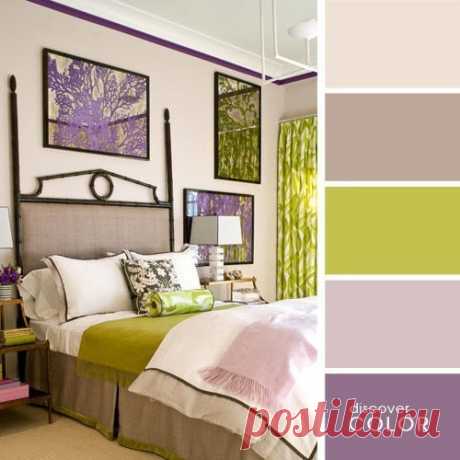Сочетание цветов в интерьере