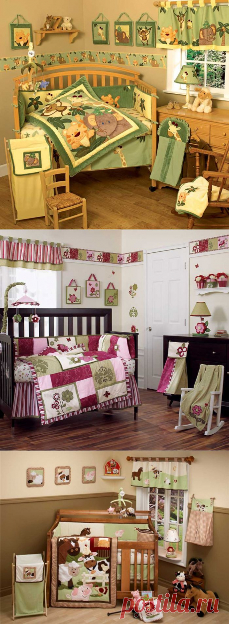 Детская в лоскутках. Идеи текстильного декора детской комнаты.