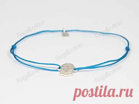 Браслет веревочный "Хамса" от Amorem