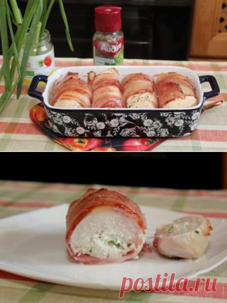 Куриные грудки, фаршированные козьим сыром и зеленью. Рецепт c фото, мы подскажем, как приготовить!