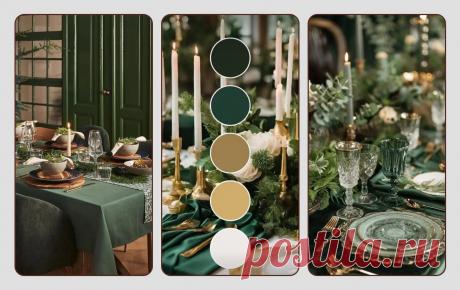 Как сервировать новогодний стол 2025: фото и описание красивой сервировки стола к Новому году Змеи | Читайте в «Эльдоблоге»