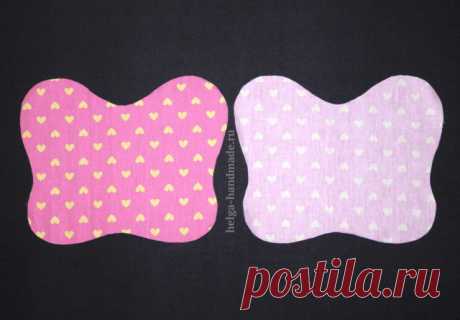 Подушки для новорожденных своими руками