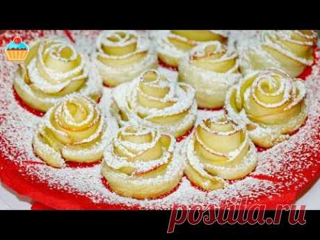Ну, оОчень вкусный Десерт - Розочки из Слоеного теста!