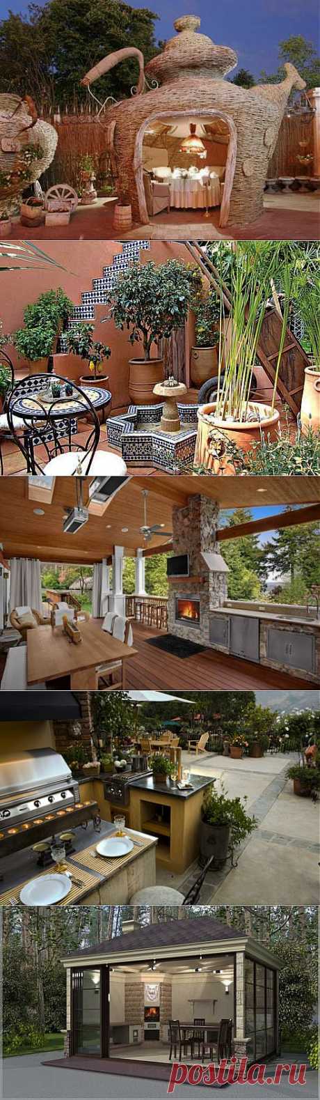 Кухни в саду | Наш уютный дом