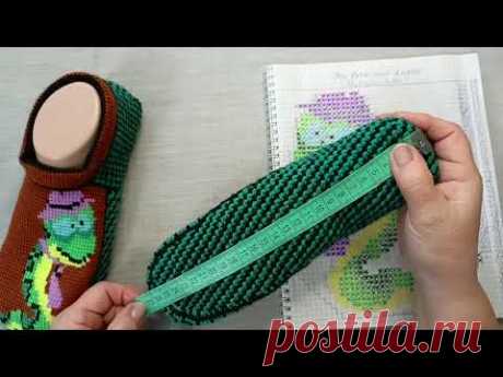 Вяжем следочки для мужчин,символ 2025 года 🐍