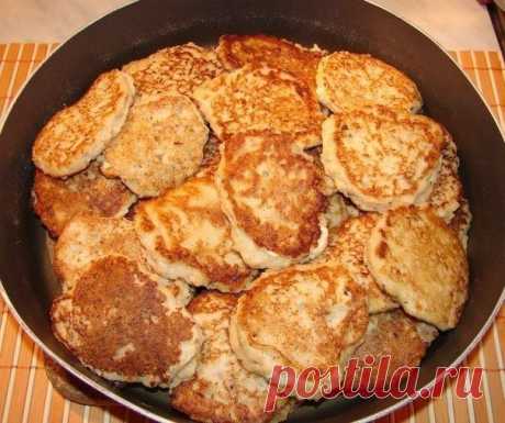 Рыбные оладьи