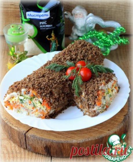 Салат "Рождественское полено" - кулинарный рецепт