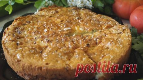 Заливной Пирог с капустой, проще не бывает. Очень и Очень Вкусный - Простые рецепты Овкусе.ру