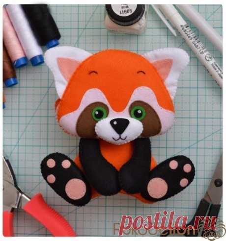 Мягкая игрушка детскими руками