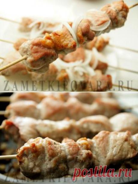 Шашлык из свинины в духовке | Простые кулинарные рецепты с фотографиями