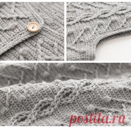 Такие разные жилеты. Вяжем крючком, схемы, описание (+ бонус спицы) | Insomnia_crochet вязание в жизни | Дзен