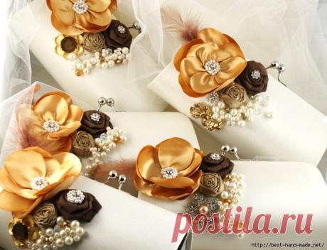 Роскошные цветочные украшения и аксессуары от Maricel Tewari...