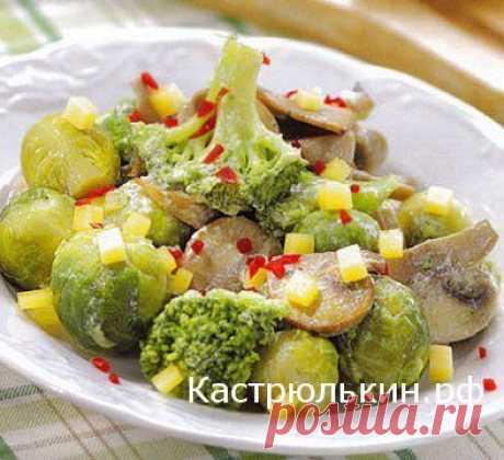 Овощное рагу с грибами рецепт » Рецепты на каждый день