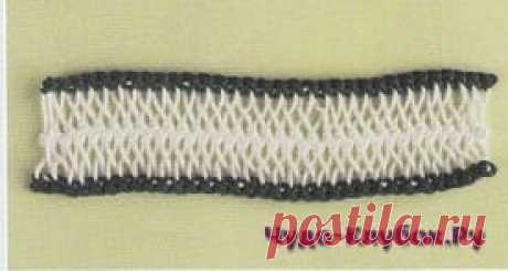 Вязание на вилке | ❣❣Вязание на вилке❣ Для этой техники вязания потребуется обычный крючок и специальный инструмент - вилка. Она позволяет связать ажурную тесьму, состоящую из больших |